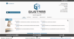 Desktop Screenshot of giustamm.it